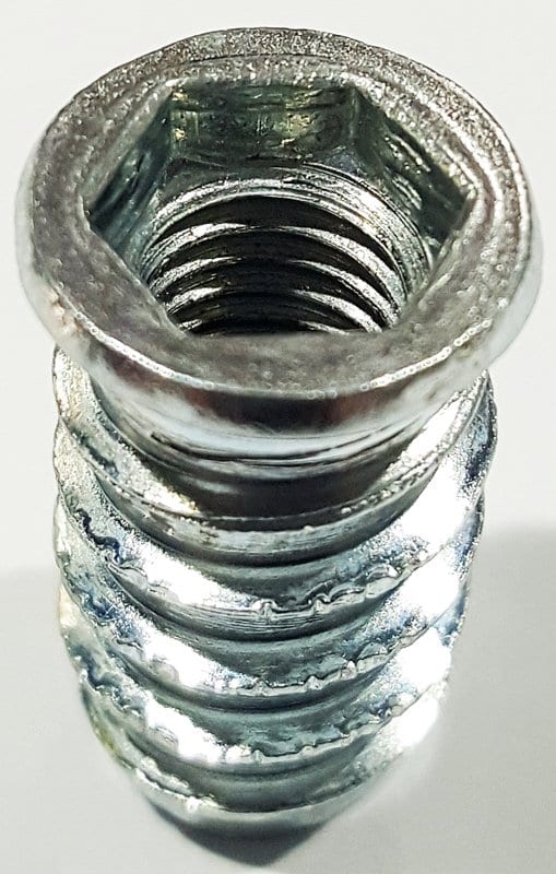 Insert Nut M8 Thread x 24mm. Flanged. Packs of 20 pcs - Image 4