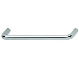 D Pull Round. Satin Chrome, Chrome and Satin Nickel