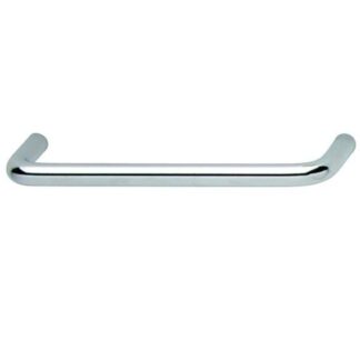 D Pull Round. Satin Chrome, Chrome and Satin Nickel