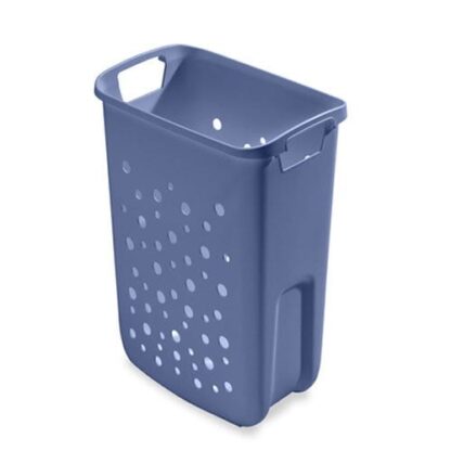 Hailo Laundry Carrier - Single Basket -Blue