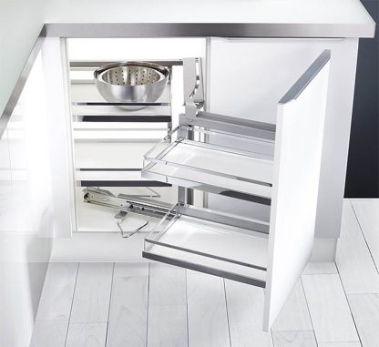 Kessebohmer Magic Corner - Arena Classic - Right Swivel - Four Trays