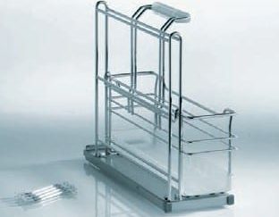 Roll-Out Storage - Portero - One Basket. White