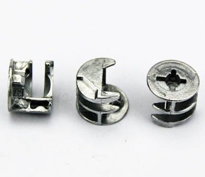 Eccentric Cam 15mm No Rim -  H = 12.5mm Zinc -  Sold In Packs Of 100 Pieces