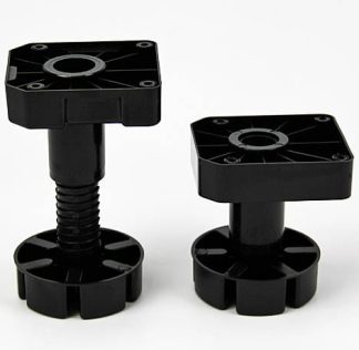 Plinth Leg Adjustable - Screw On Leg Block