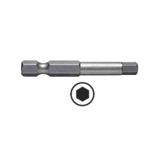 HEX DRIVE INSERT BIT -  4mm x 25mm -1/4 UNIVERSAL DRIVE