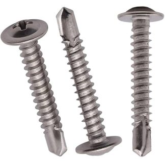 Self Drilling Wafer Head 10-16x22mm Phillips Drive Galvanised