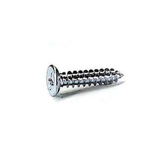 Self Tapping Screw. Countersunk Head. Zinc Plated. Phillips Drive