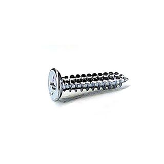 Self Tapping Screw. Countersunk Head. Zinc Plated. Phillips Drive