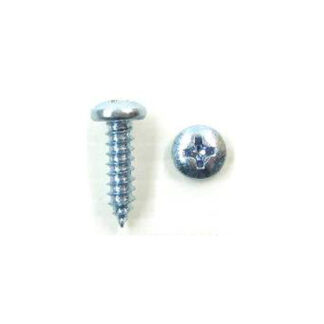 Self Tapping Screw.  Pan Head. Zinc Plated. Phillips Drive