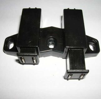 Magnetic Push Catch - Double - Black