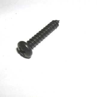 Self Tapping Screw. Pan Head. Phillips Drive. Black Finish
