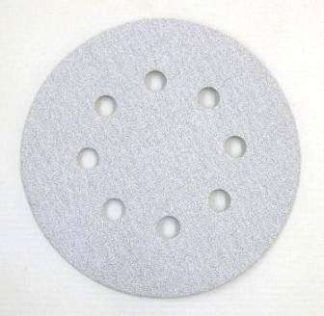 No-Fil Sanding Disc 125mm 8 Hole. 40Grit to 400 Grit