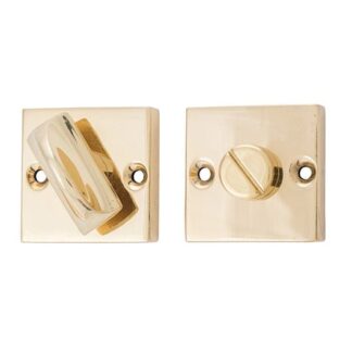 Tradco Privacy Turn Square. 35x35mm. Ten Finishes