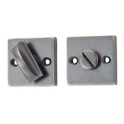 Tradco Privacy Turn Square. 35x35mm. Ten Finishes