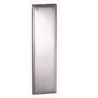 1275 - Finger Plate Milton - 300x75mm - Chrome Plate
