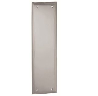 1276 - Finger Plate Milton - 300x75mm - Satin Chrome