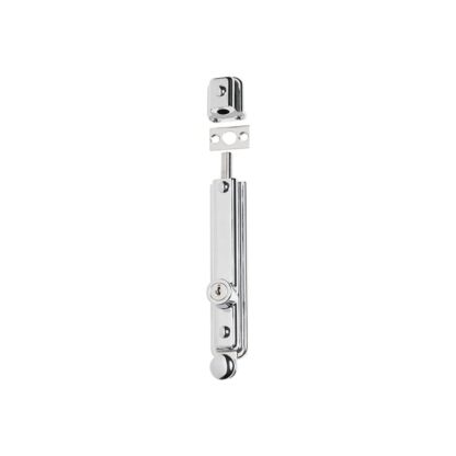 1337 - Surface Bolt - Locking - 150x32mm - Chrome Plate