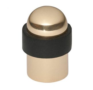 1353 - Door Stop - Floor Mounted - 30mm - Polished Brass