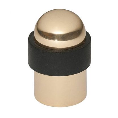 1353 - Door Stop - Floor Mounted - 30mm - Polished Brass