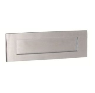 1360 - Letter Plate - 300x100mm - Satin Chrome