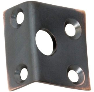 1385 - Right Angle Keeper - Antique Copper - 7.5mm Bolt