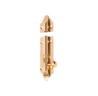 1401 - Barrel Bolt - 100x32mm - Polished Brass