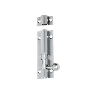 1423 - Barrel Bolt - Satin Chrome - 75x25mm