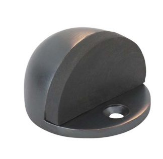 1513 - Door Stop - Oval - Antique Copper