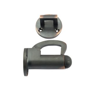 1521 - Hook Door Stop - Antique Copper - 67mm