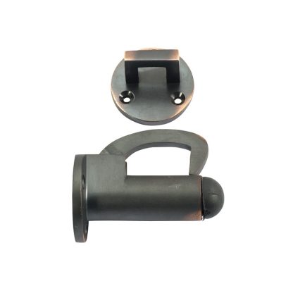 1521 - Hook Door Stop - Antique Copper - 67mm