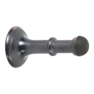 1524 - Door Stop - Concealed Fix - Antique Copper - 80mm