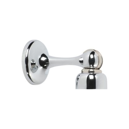 1537 - Door Stop - Magnetic - Chrome Plate - 75mm