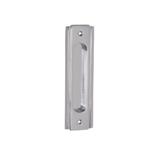 Tradco 1577 - Sliding Door Pull - Satin Chrome - 43x150mm