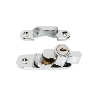 1608 - Sash Fastener - Locking - Chrome Plate