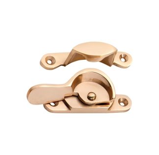 1614 Narrow Fitch Fastener - Polished Brass