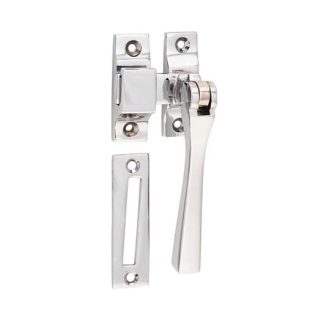 1692 - Casement Fastener - Square - Chrome Plate