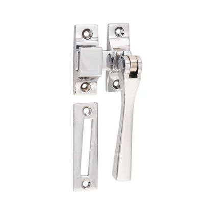 1692 - Casement Fastener - Square - Chrome Plate