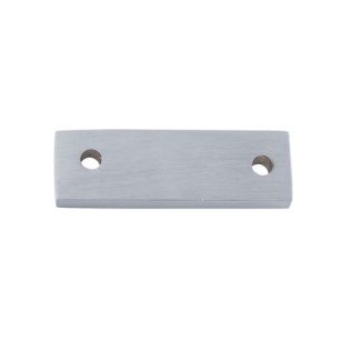 1697 - Adaptor Plate - Square Fastener - Satin Chrome