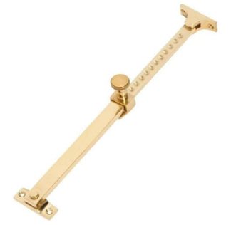 1702 - Telescopic Stay - Screw Down - Polished Brass