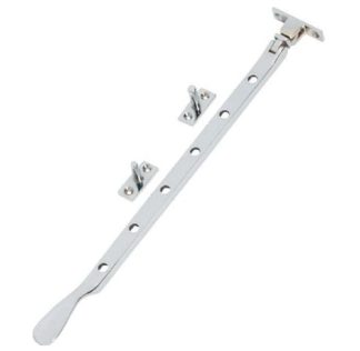 1728 - Casement Stay - Chrome Plate