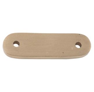 1736 - Adaptor Plate - 6mm Thick - Polished Brass