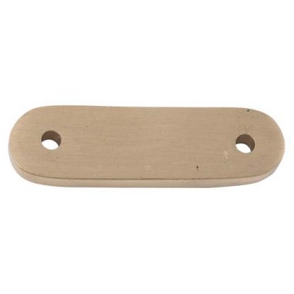 1736 - Adaptor Plate - 6mm Thick - Polished Brass
