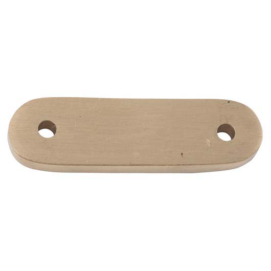1736 - Adaptor Plate - 6mm Thick - Polished Brass