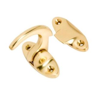 1737 - Spur Catch - Polished Brass