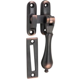 1740 - Casement Fastener - Teardrop - Antique Copper