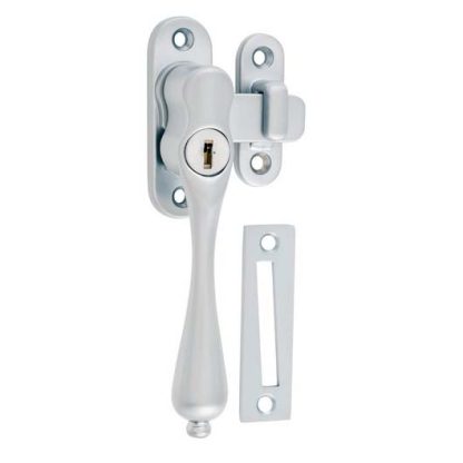 1778 - Casement Fastener - Locking - Left Hand - Satin Chrome