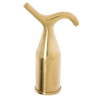 1782 - Pole Hook - Polished Brass - 100mm