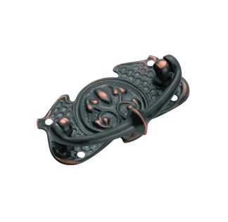 3396 Cabinet Handle - 95x50mm - Sheet Brass - Antique Copper