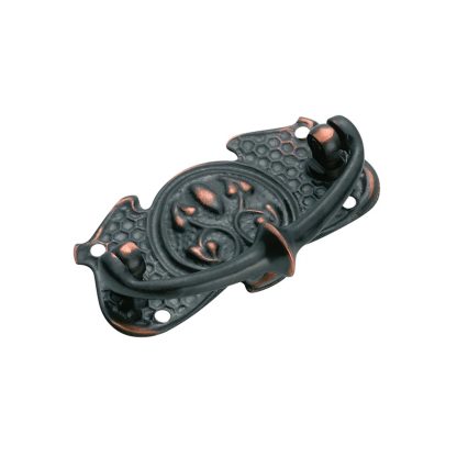 3397 Cabinet Handle - 66x35mm - Sheet Brass - Antique Copper