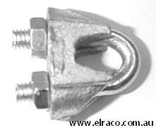 Wire Rope Grip 3mm Stainless Steel  316. Price Per Pack Of Ten